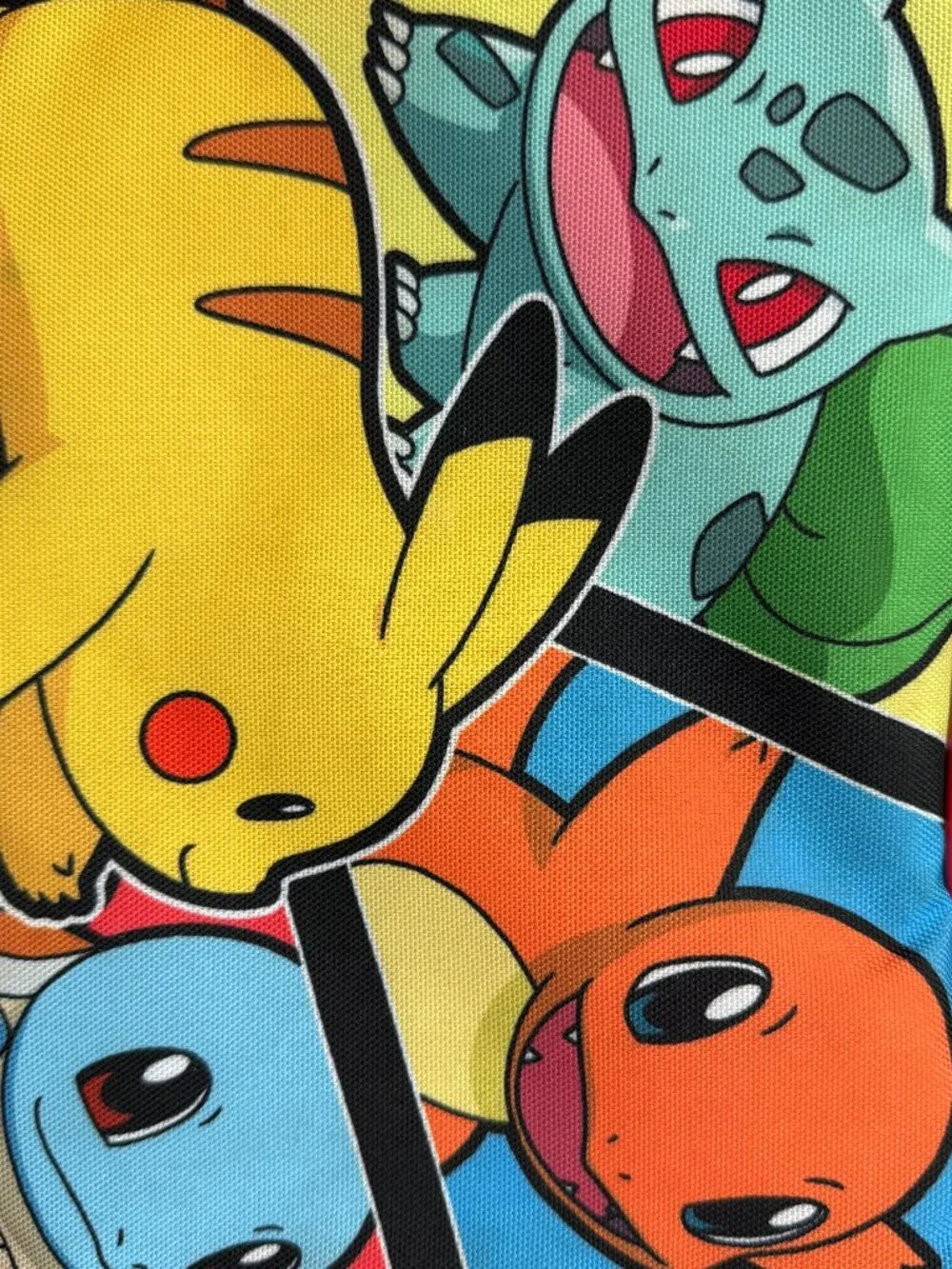 Pokemon Insulated Lunch Box Pikachu Charmander Squirtle Bulbasaur